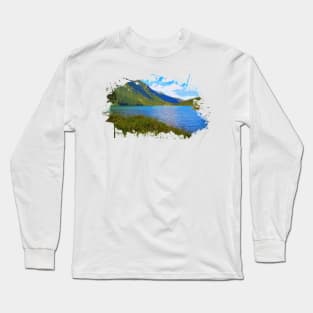 Lake in mountains Long Sleeve T-Shirt